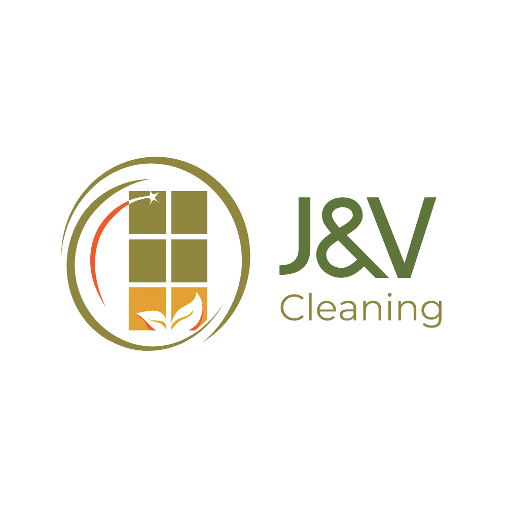 J&V Cleaning logo. J&V Cleaning is a professional cleaning company. J&V Cleaning offers commercial cleaning services in Washington DC.